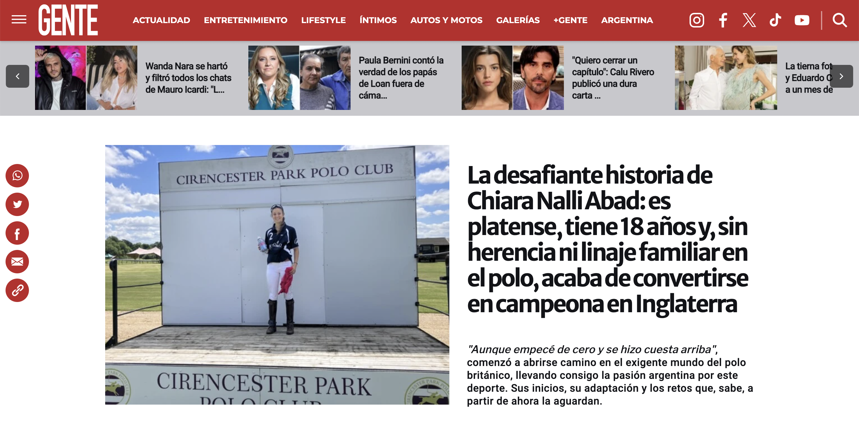 El poder del carrousel: potenciando la recirculación en Revista Gente